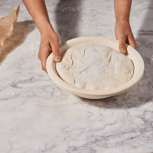 Wood Pulp Bread Proofing Banneton Baskets, Set of 2