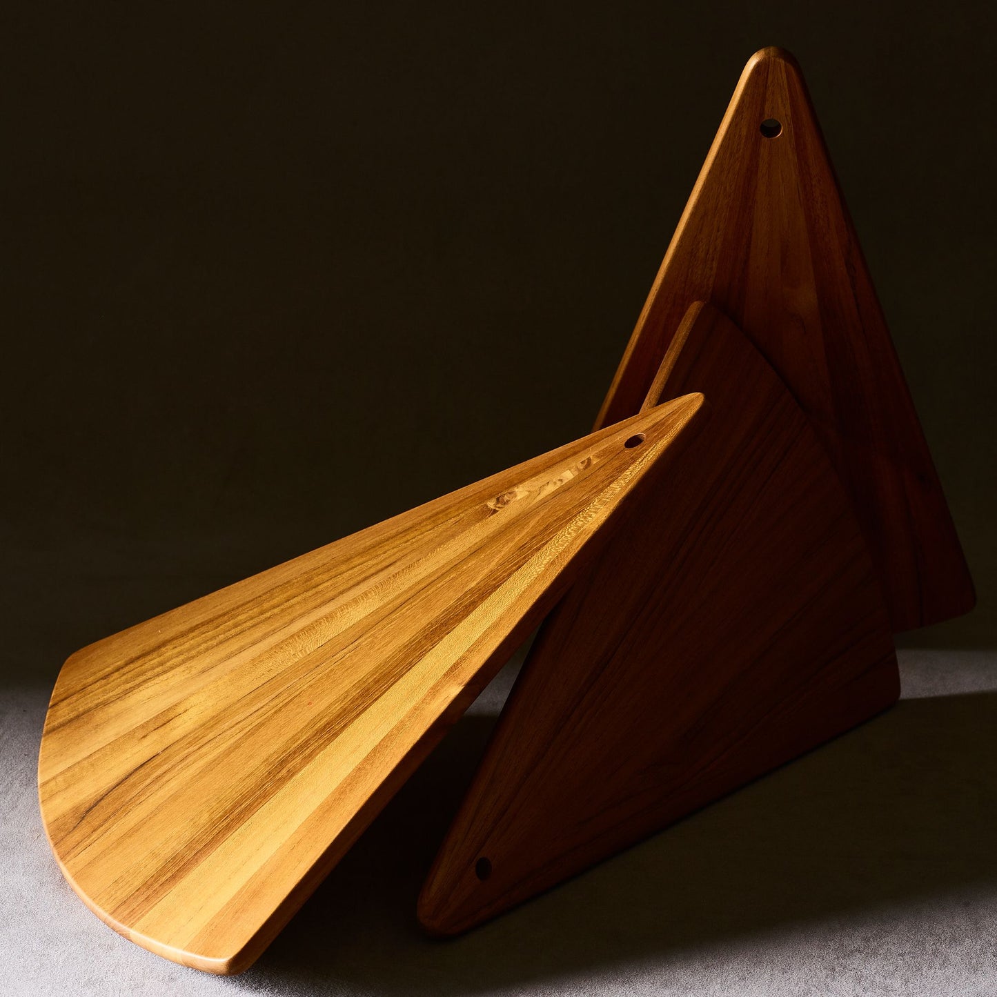 Dansk Teak Fan Serving Board