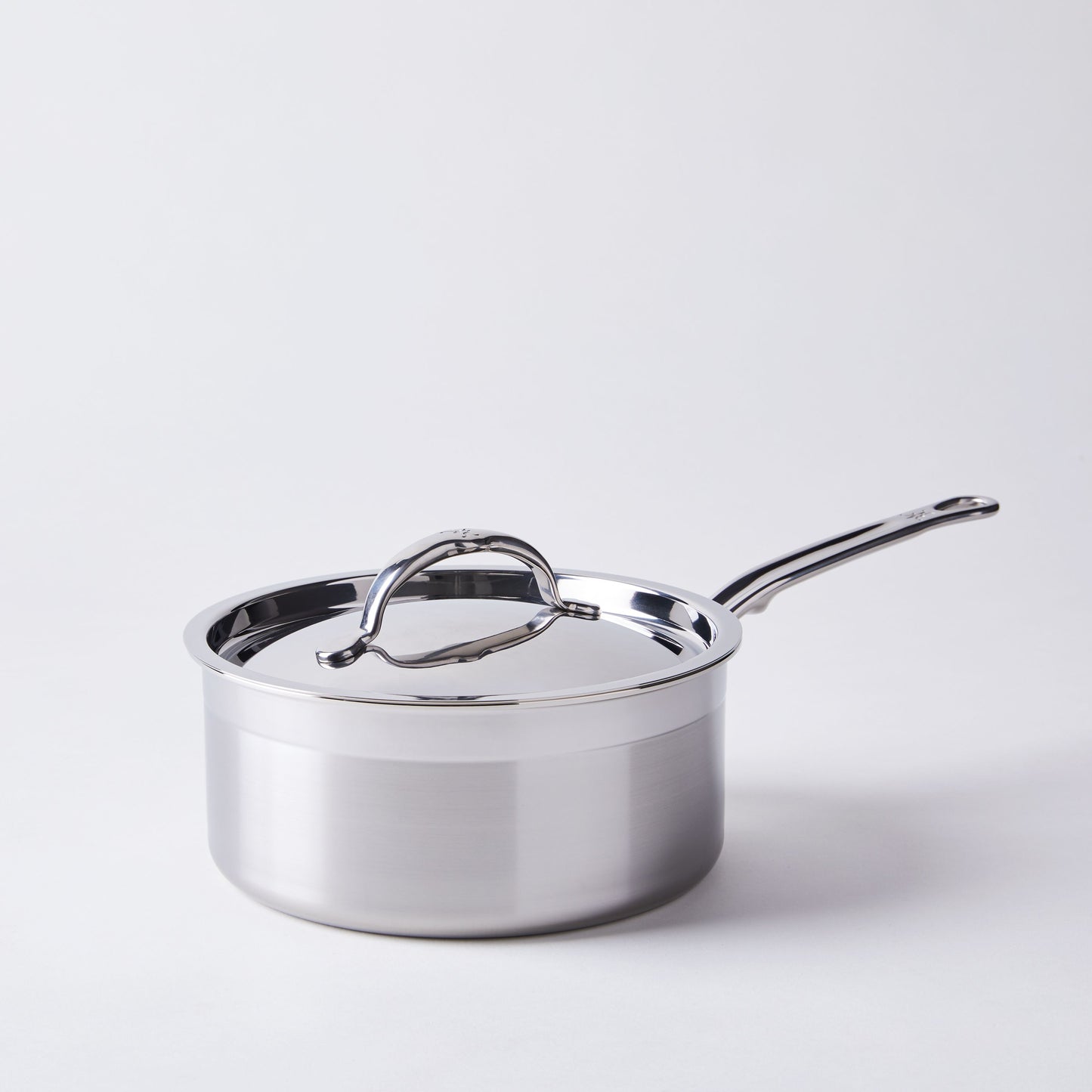 Hestan ProBond Forged Stainless-Steel Saucepan With Lid