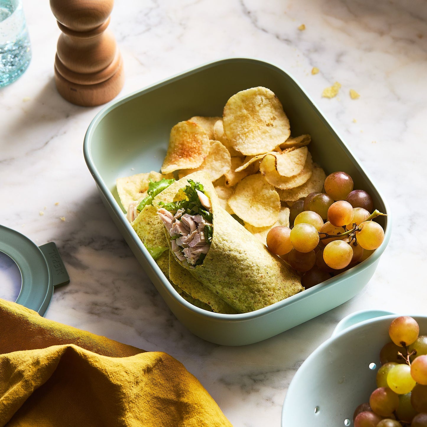 Microwavable Nested Food Storage Containers