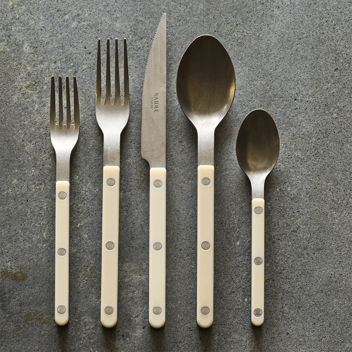 Bistrot Vintage-Finish French Flatware