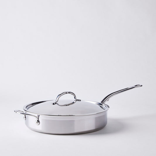 Hestan ProBond Forged Stainless-Steel Sauté Pan With Lid