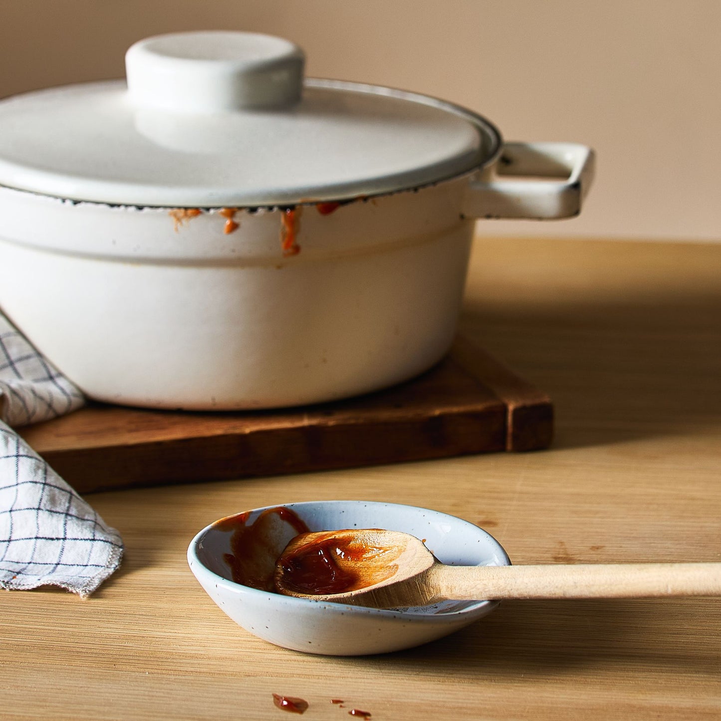 Handmade Ceramic Spoon Rest