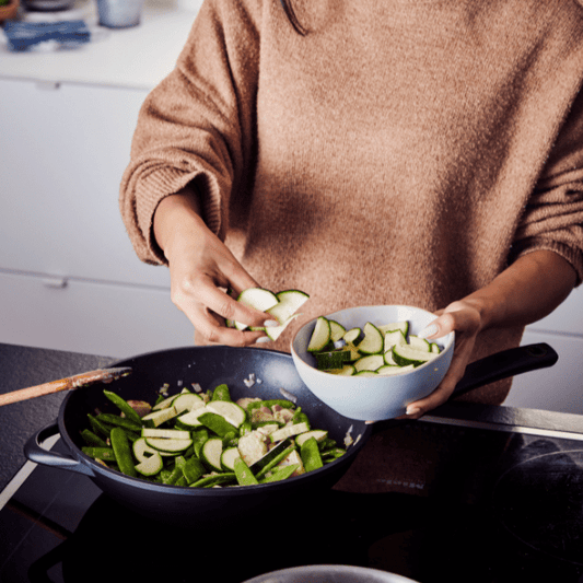 Alva Energy Ceramic Nonstick Wok, 12”