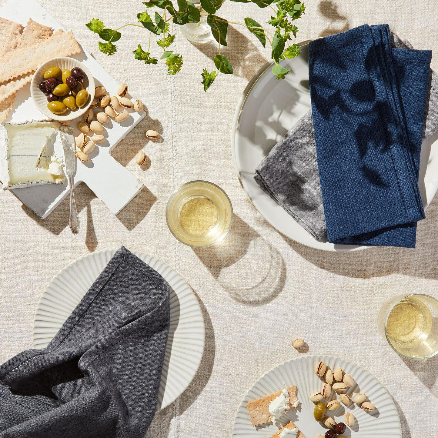 Five Two Everyday Soft Cotton Cloth Napkins