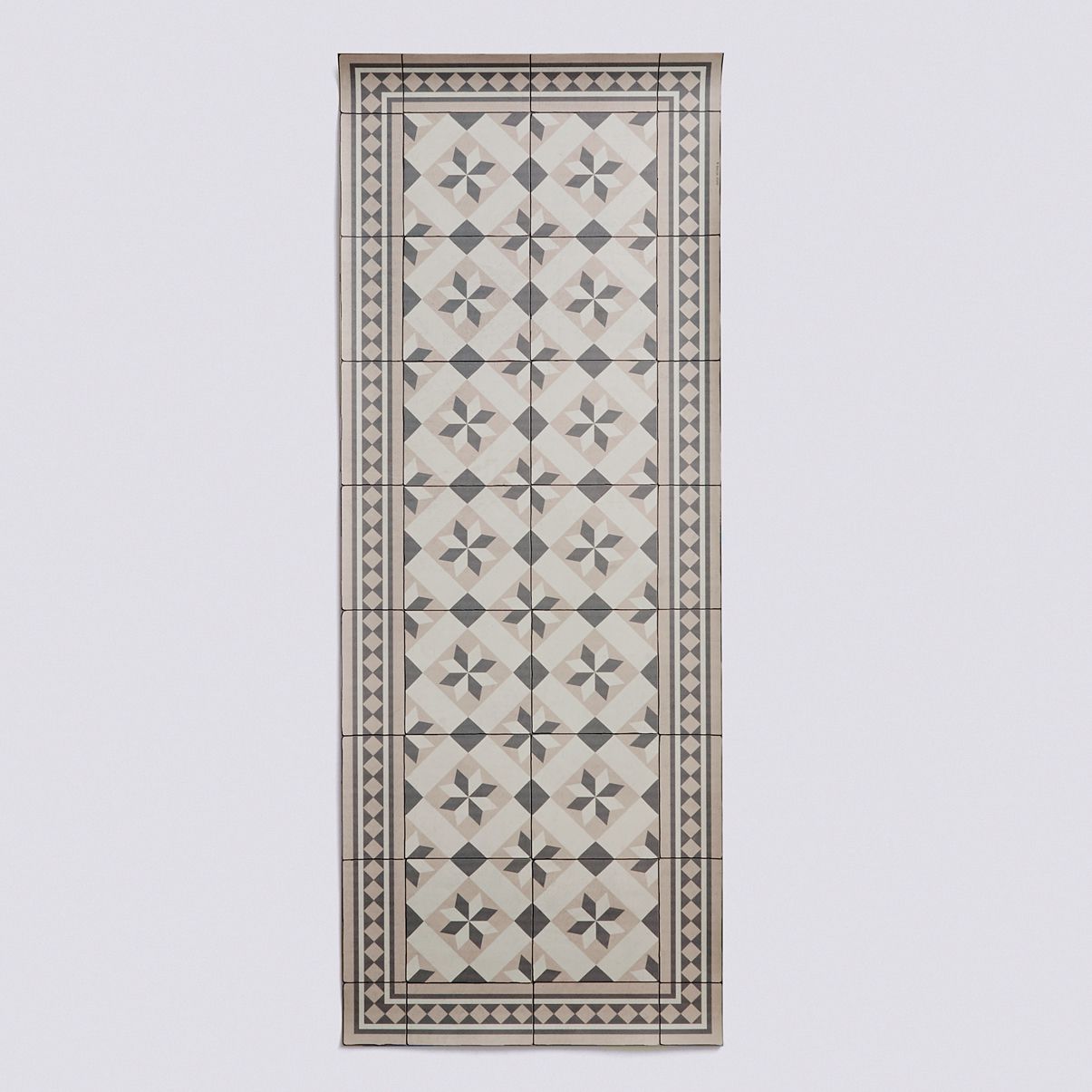 Mediterranean Vinyl Kitchen Floor Mats & Runners