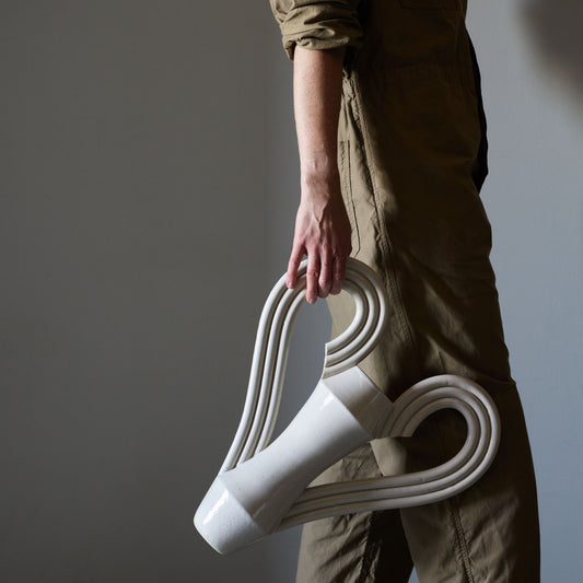 Handmade Arch Vase by Beginner Ceramics (Made to Order)