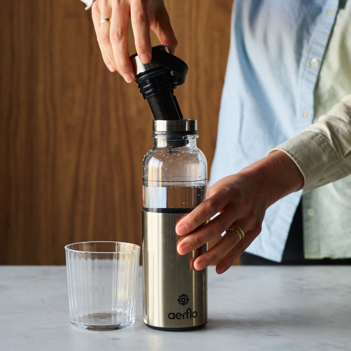 Portable Sparkling Water Bottle Kit