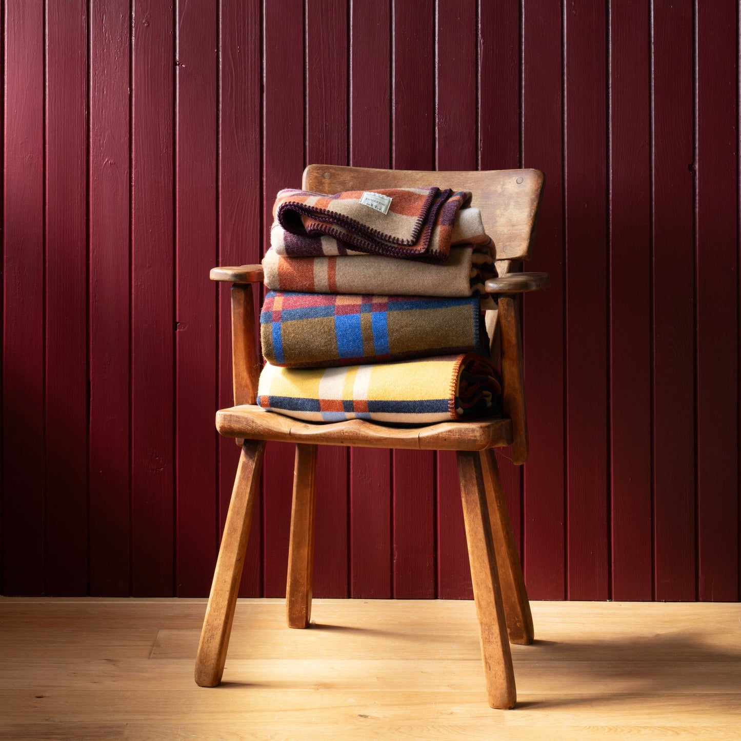 Schoolhouse x Pendleton® Abington Hall Wool Throw