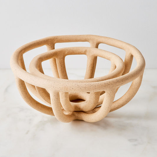 SIN Handmade Prong Fruit Bowl
