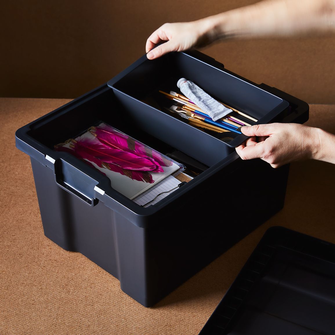 Rolling Stackable Containers