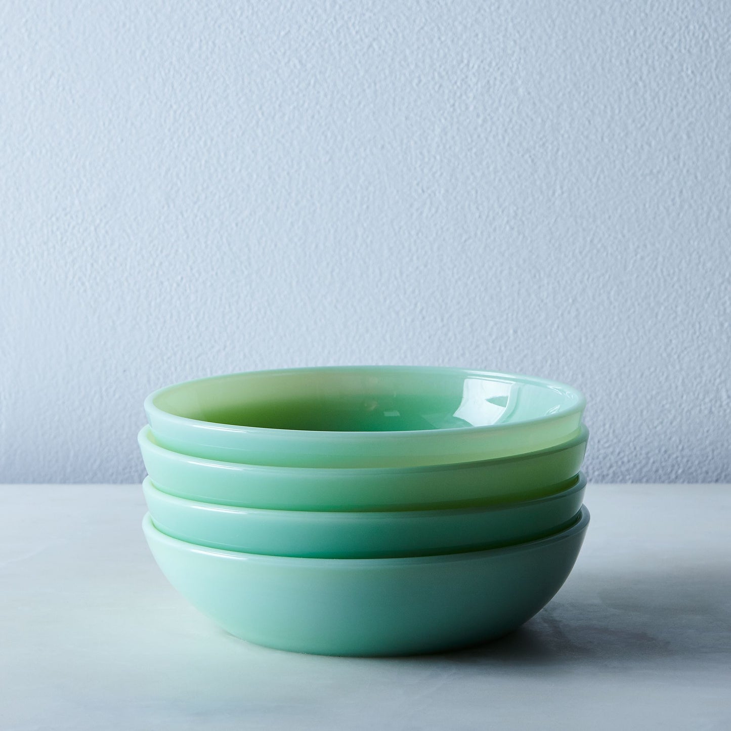 Mosser Colored Glass Dinnerware