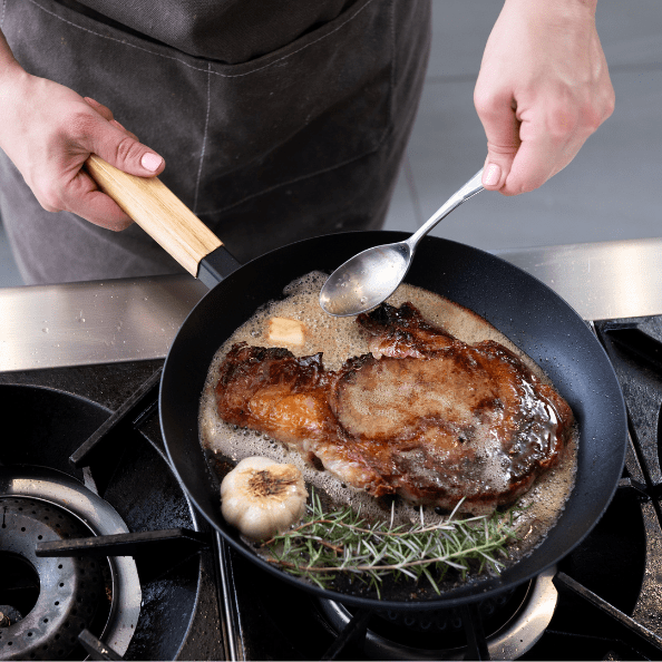Alva Forest Carbon-Steel Frying Pan
