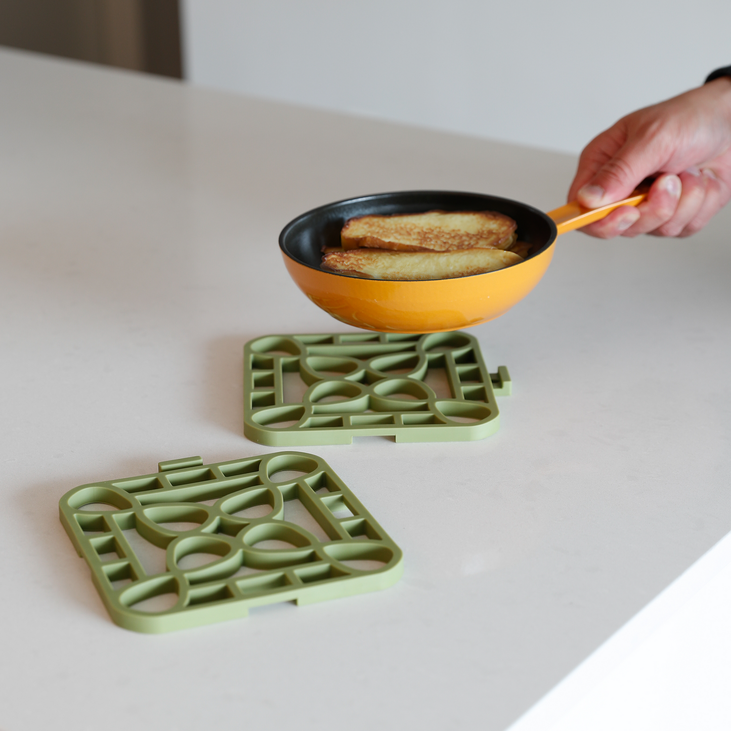 Capabunga Interlocking Silicone Trivets
