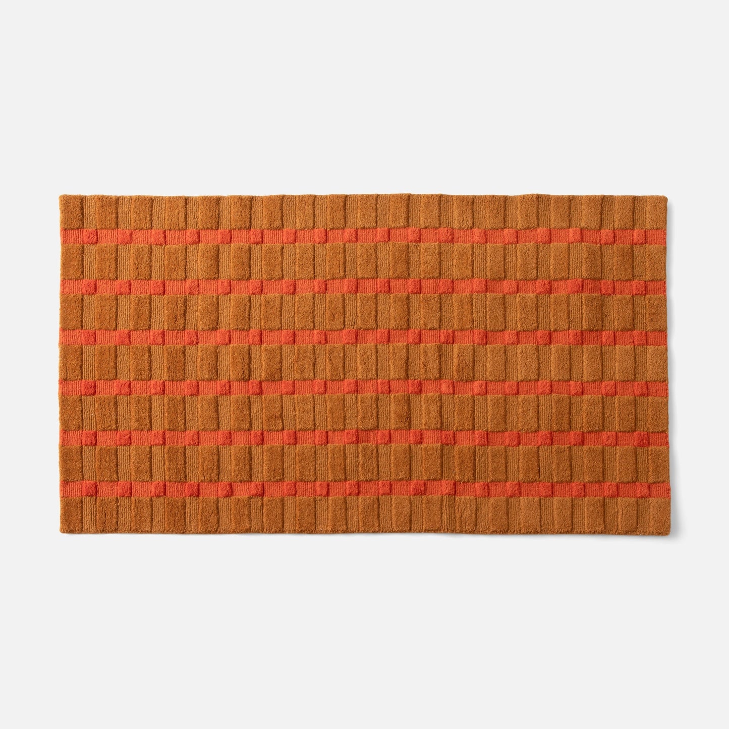 Ashlar Handwoven Wool Rug