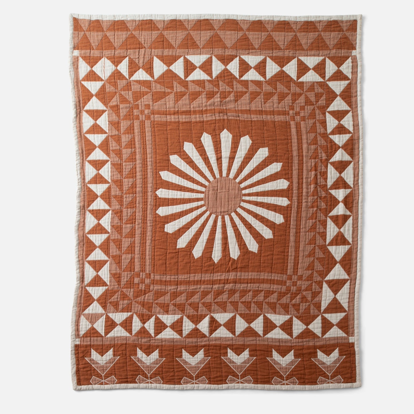 Schoolhouse x Rachel Murray Windmill Cotton Quilt