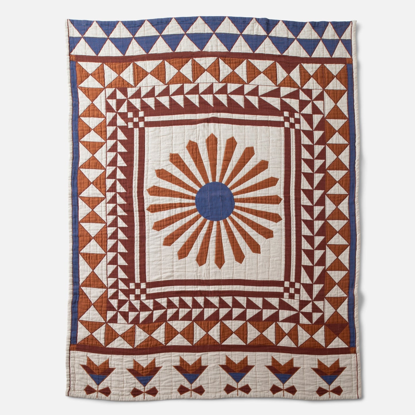 Schoolhouse x Rachel Murray Windmill Cotton Quilt