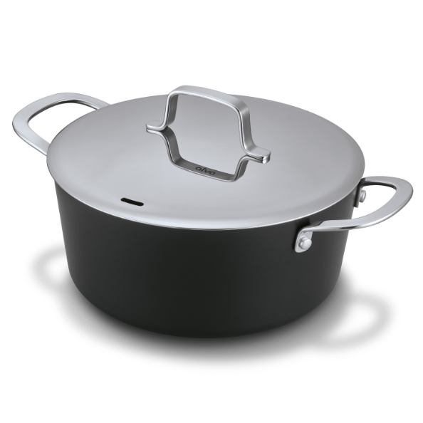 Alva Maestro Ceramic Nonstick Stock Pot With Lid, 4.5QT