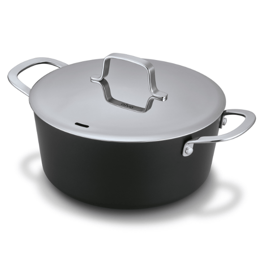 Alva Maestro Ceramic Nonstick Stock Pot With Lid, 4.5QT