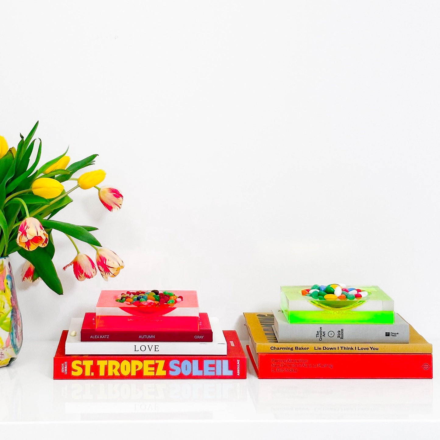 Kerri Rosenthal Drippy Heart Decorative Bowl