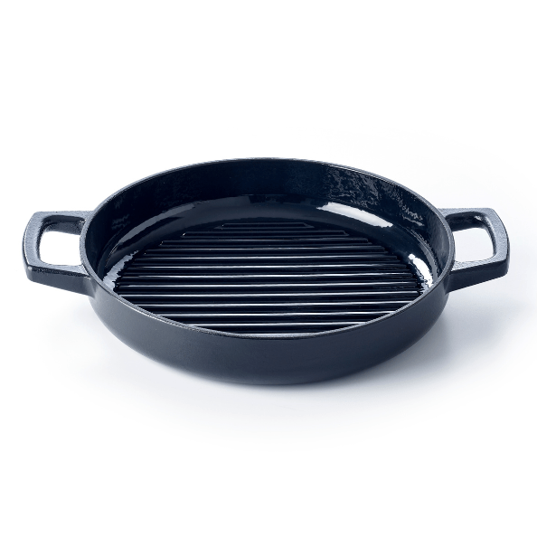 Alva Nori Cast-Iron Grill Pan, 11"