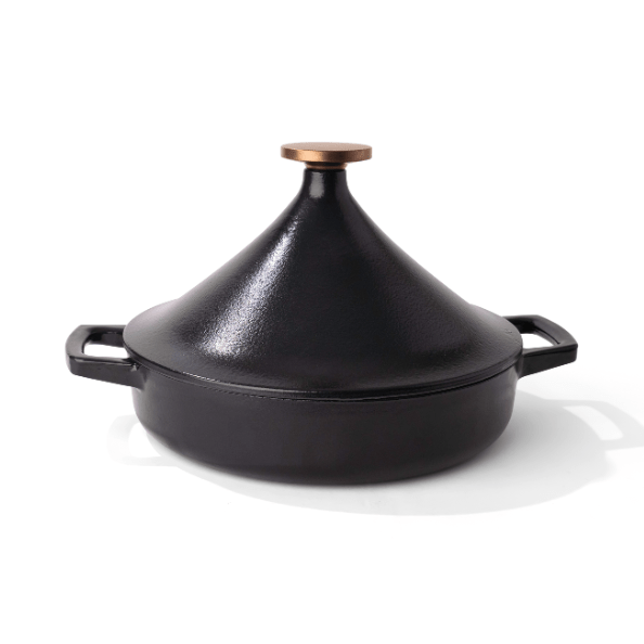 Alva Nori Enameled Cast-Iron Moroccan Tagine, 3QT