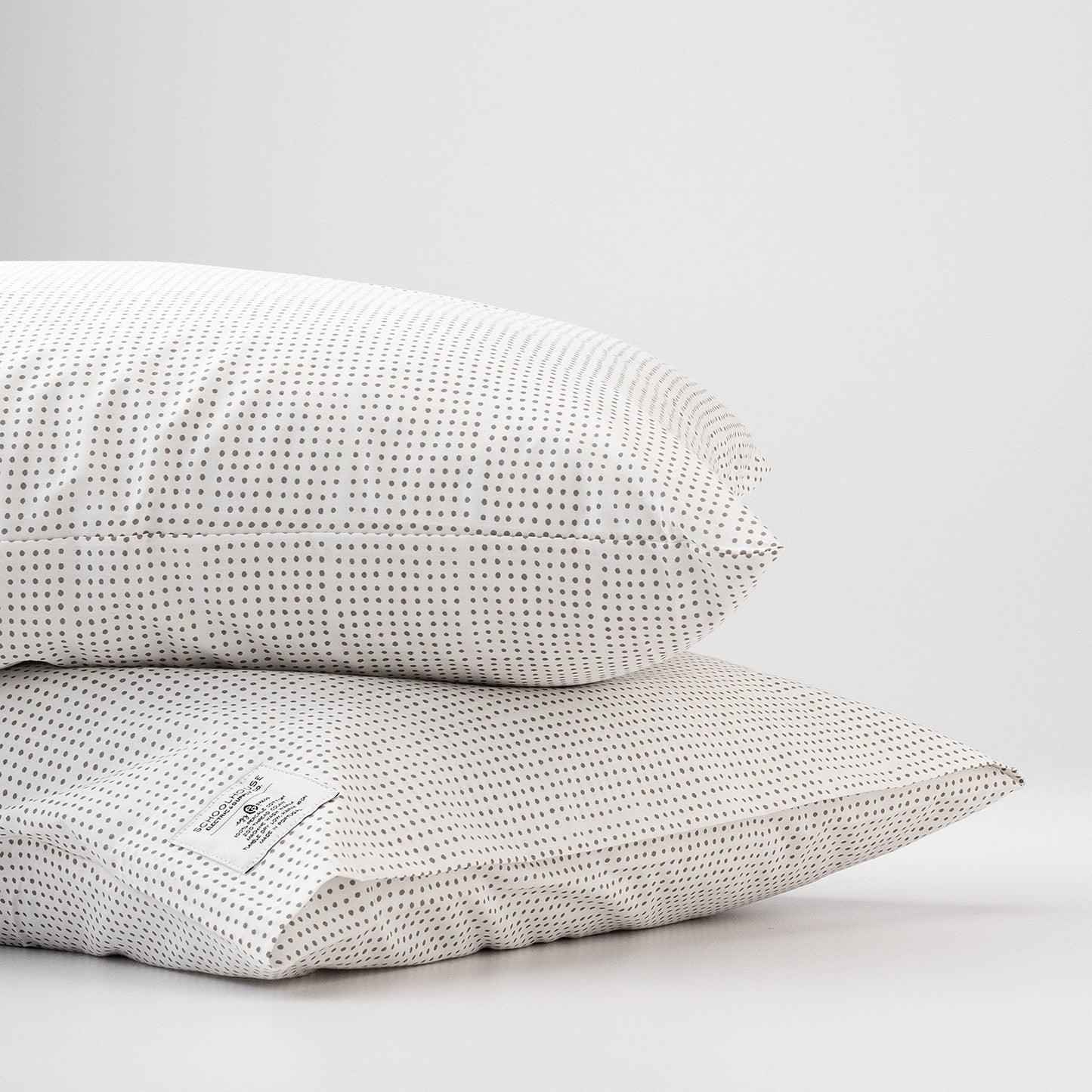 Dot Percale Pillow Case, Set of 2