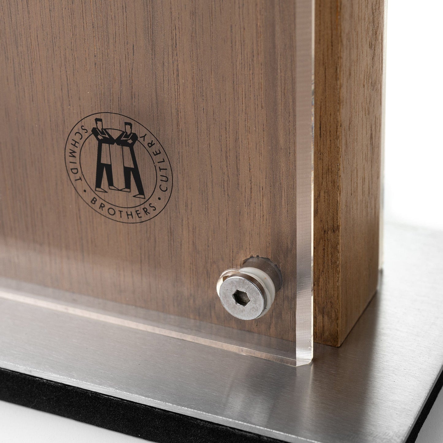 Schmidt Bros. Acacia Midtown Magnetic Knife Block