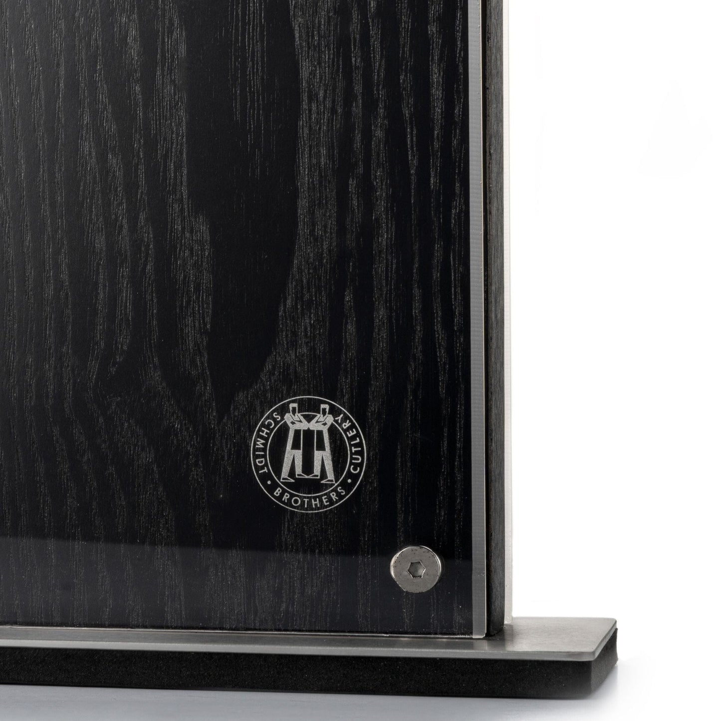 Schmidt Bros. Black Midtown Magnetic Knife Block