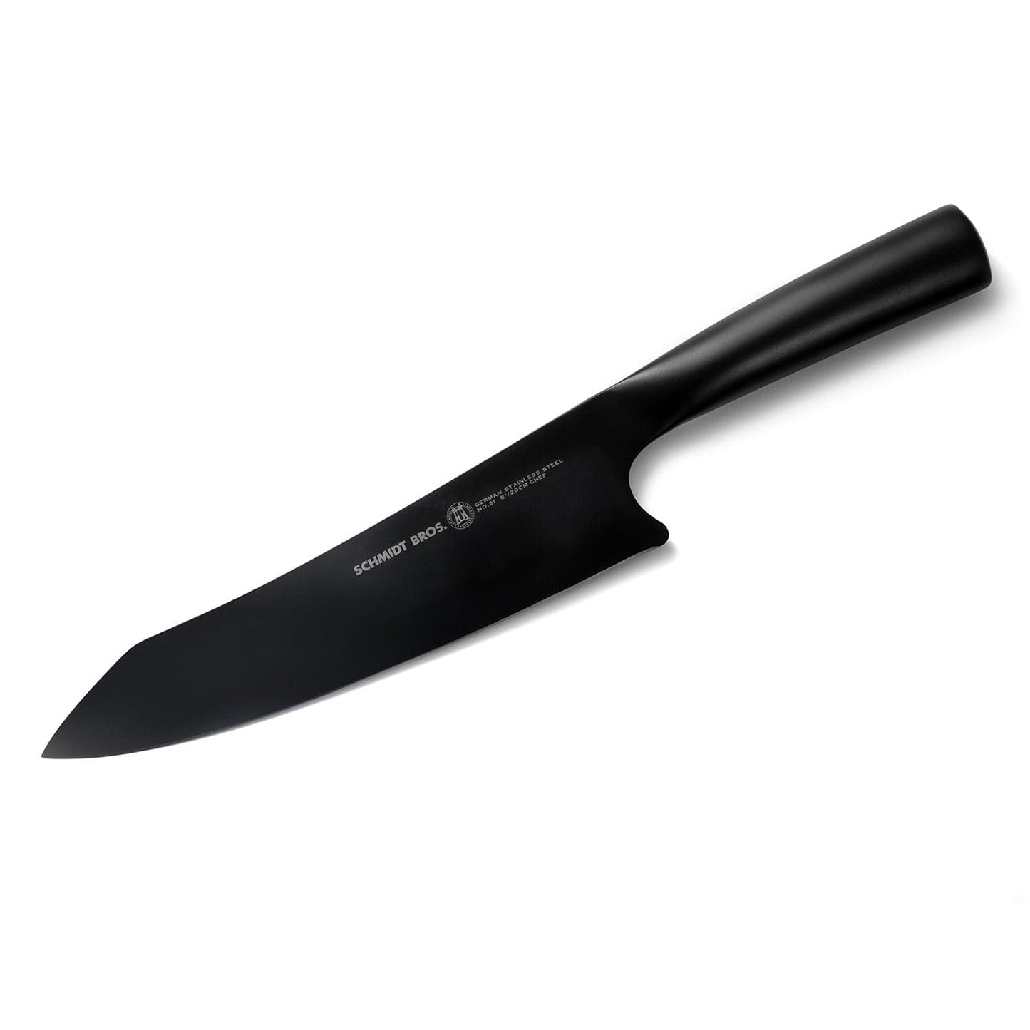 Schmidt Bros. Jet Black 7-Piece Knife Block Set