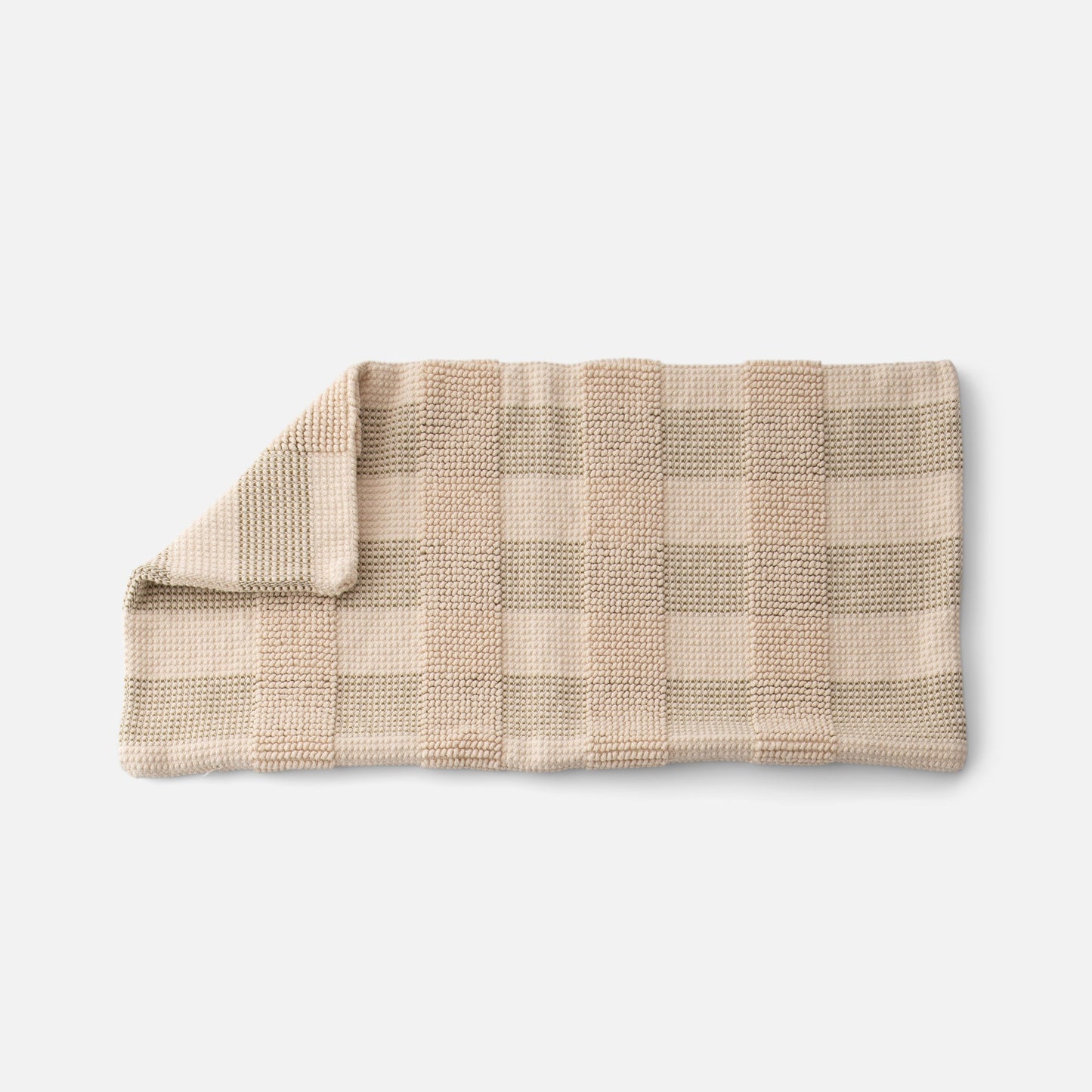 Popcorn Plaid Pillow