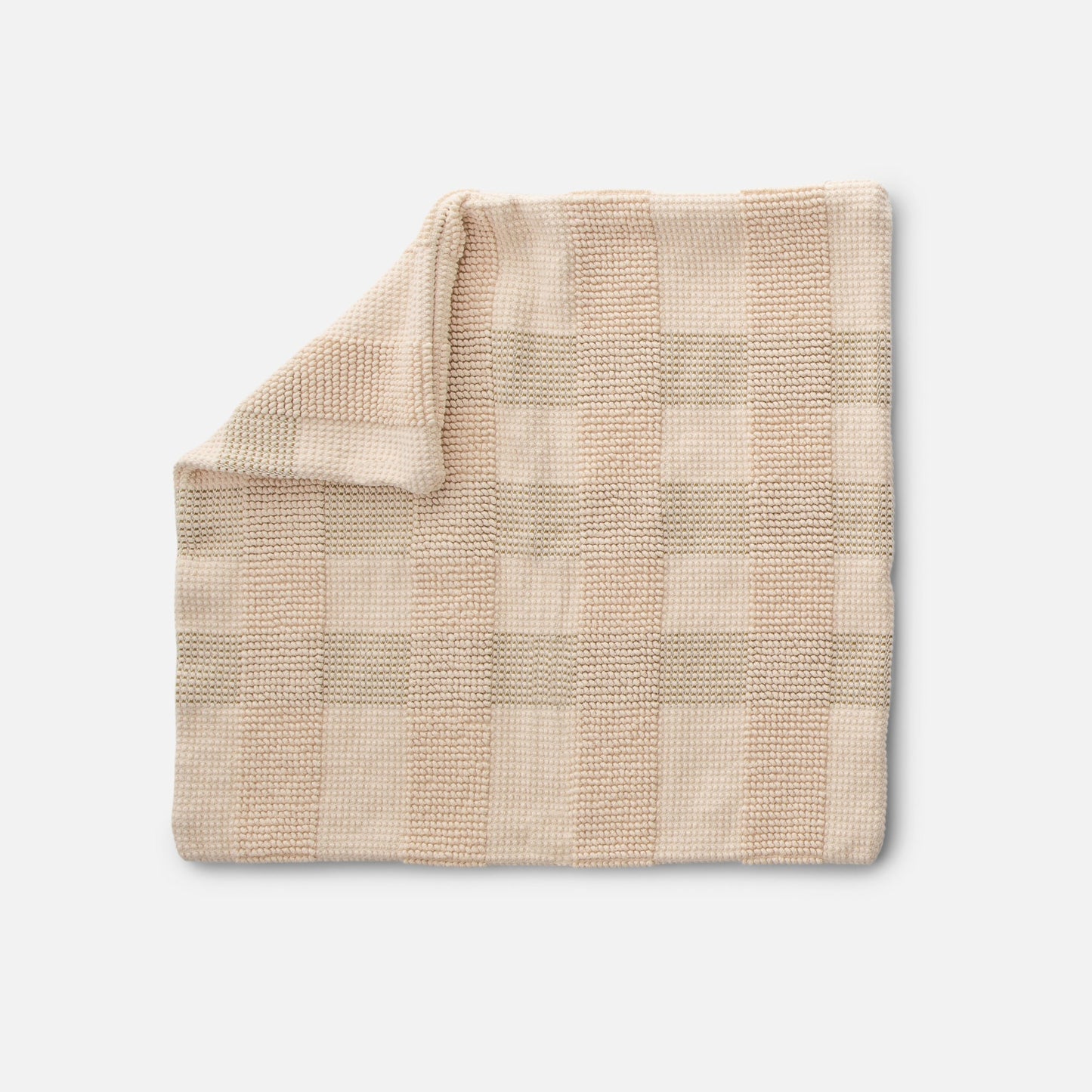 Popcorn Plaid Pillow