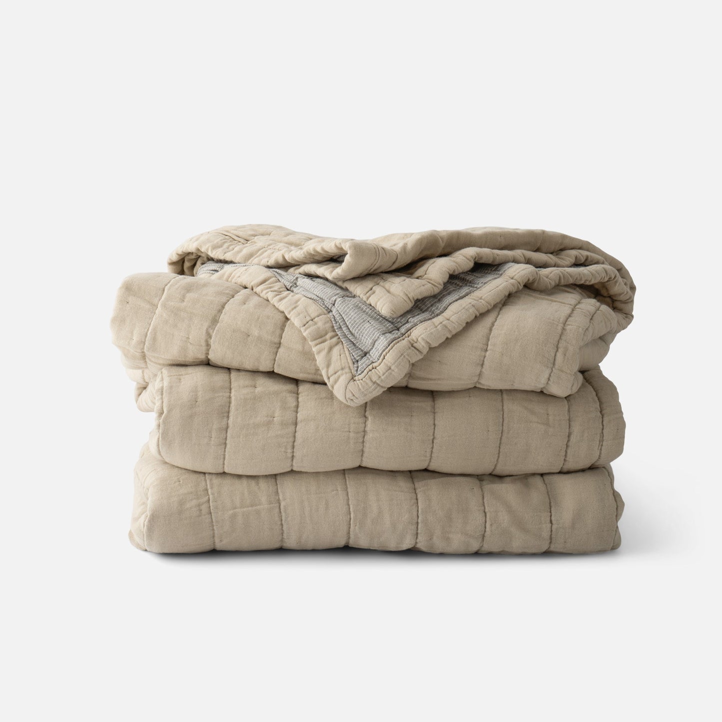 Channeled Cotton Quilt