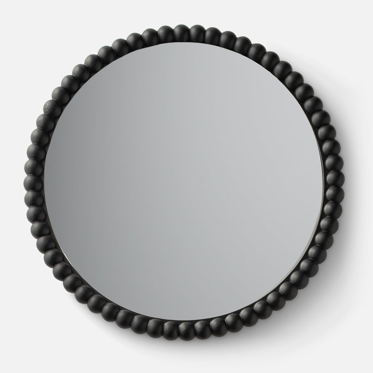 Bobbin Ash Mirror - Round
