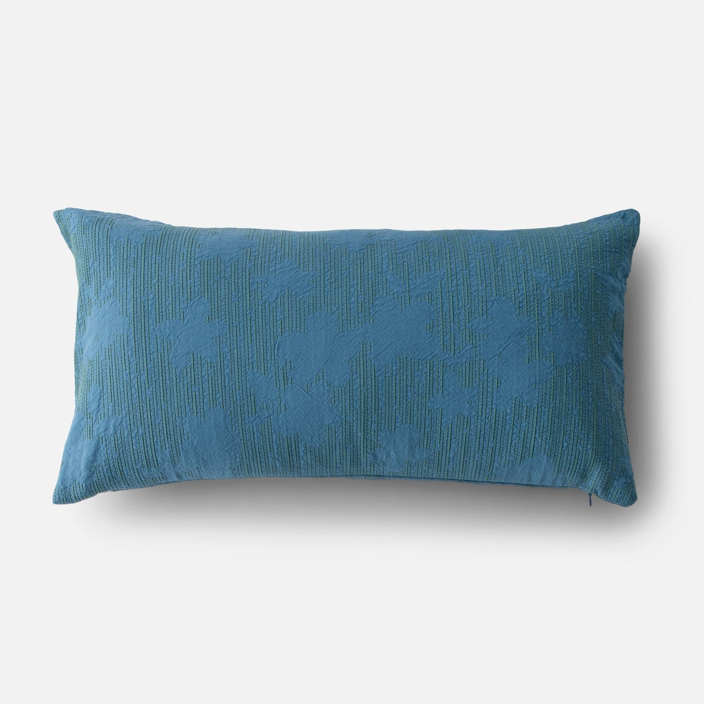 Shadow Floral Jacquard Pillow