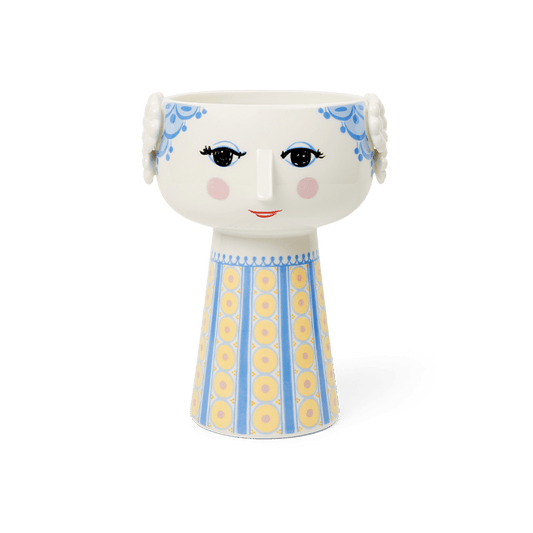 Bjørn Wiinblad Eva Vase, Light Blue